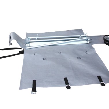 Zusammenlegbarer Ständer für faltbaren Auffangtrichter