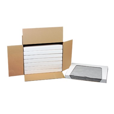 Universalbindevlies, Tücher im Servicepack (8 x 10 Tücher), SM, HW, 40 x 50 cm, grau-Copy