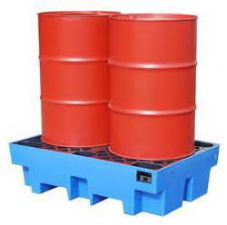 Auffangwanne 2 Fass (DIBt) Maße 1230x830x330 mm (LxBxH)