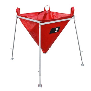 Faltbarer Auffangtrichter mit Aluminium-Kupplung C52