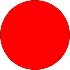 Scheibe, Tough-Mark™Circle -Rot