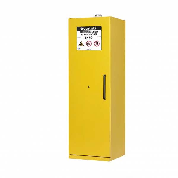 EN Entflammbarer Sicherheitsschrank, F90 Minuten, 100Liter, 1 Tür